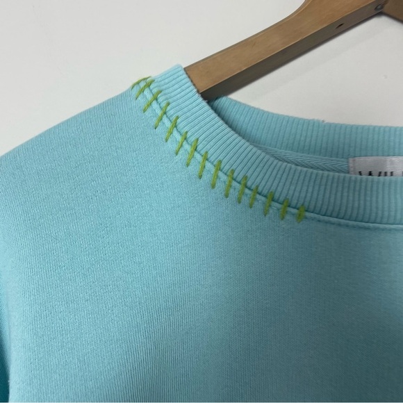 [Wildfox] Women's Blue Crewneck Sweatshirt - Picture 3 of 7